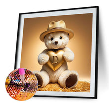Load image into Gallery viewer, Diamond Painting - Full Round - Bear letter D (40*40CM)
