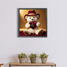 Load image into Gallery viewer, Diamond Painting - Full Round - Bear letter G (40*40CM)
