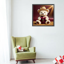 Load image into Gallery viewer, Diamond Painting - Full Round - Bear letter I (40*40CM)
