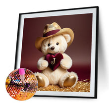 Load image into Gallery viewer, Diamond Painting - Full Round - Bear Letter J (40*40CM)
