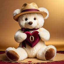 Load image into Gallery viewer, Diamond Painting - Full Round - Bear letter O (40*40CM)
