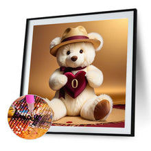 Load image into Gallery viewer, Diamond Painting - Full Round - Bear letter O (40*40CM)
