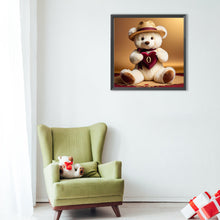 Load image into Gallery viewer, Diamond Painting - Full Round - Bear letter O (40*40CM)
