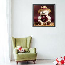 Load image into Gallery viewer, Diamond Painting - Full Round - Bear letter P (40*40CM)
