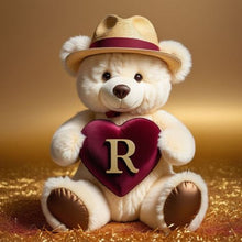 Load image into Gallery viewer, Diamond Painting - Full Round - Bear letter R (40*40CM)
