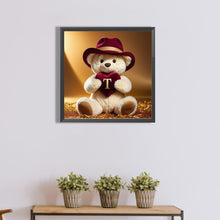 Load image into Gallery viewer, Diamond Painting - Full Round - Bear letter T (40*40CM)
