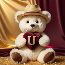 Load image into Gallery viewer, Diamond Painting - Full Round - Bear letter U (40*40CM)
