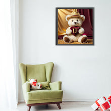 Load image into Gallery viewer, Diamond Painting - Full Round - Bear letter U (40*40CM)
