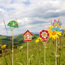 Load image into Gallery viewer, 8/9Pcs Cartoon DIY Diamond Art Paintings Stick Diamond Painting Stakes Ornaments
