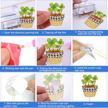 Load image into Gallery viewer, 8/9Pcs Cartoon DIY Diamond Art Paintings Stick Diamond Painting Stakes Ornaments
