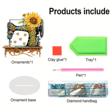 Load image into Gallery viewer, Acrylic Cartoon Desktop Diamond Art Kits 5D DIY Diamond Art Tabletop Decorations
