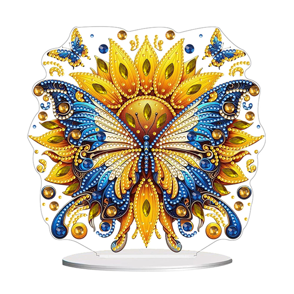 Acrylic Cartoon Desktop Diamond Art Kits 5D DIY Diamond Art Tabletop Decorations