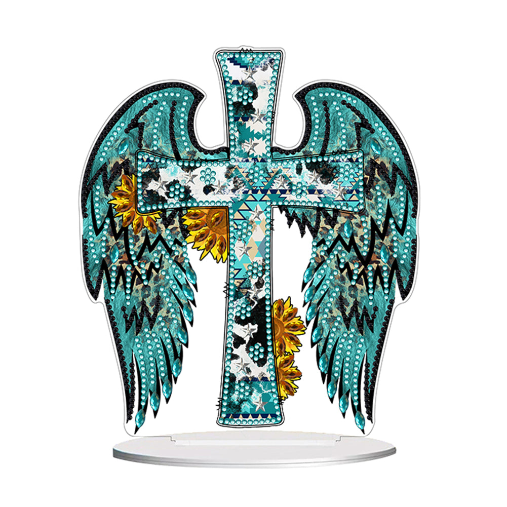 Acrylic Cartoon Desktop Diamond Art Kits 5D DIY Diamond Art Tabletop Decorations