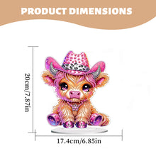 Load image into Gallery viewer, Acrylic Cartoon Desktop Diamond Art Kits 5D DIY Diamond Art Tabletop Decorations
