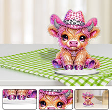 Load image into Gallery viewer, Acrylic Cartoon Desktop Diamond Art Kits 5D DIY Diamond Art Tabletop Decorations
