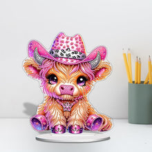 Load image into Gallery viewer, Acrylic Cartoon Desktop Diamond Art Kits 5D DIY Diamond Art Tabletop Decorations
