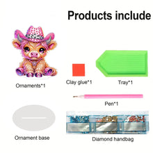 Load image into Gallery viewer, Acrylic Cartoon Desktop Diamond Art Kits 5D DIY Diamond Art Tabletop Decorations
