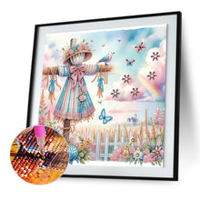 Load image into Gallery viewer, Diamond Painting - Partial Special Shaped - scarecrow (30*30CM)
