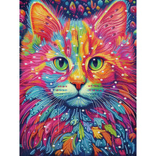 Load image into Gallery viewer, Diamond Painting - Partial Special Shaped - cat (30*40CM)
