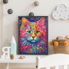 Load image into Gallery viewer, Diamond Painting - Partial Special Shaped - cat (30*40CM)
