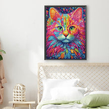 Load image into Gallery viewer, Diamond Painting - Partial Special Shaped - cat (30*40CM)
