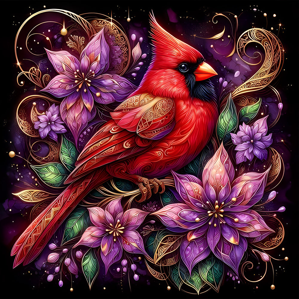 Diamond Painting - Full Round - cardinal (40*40CM)