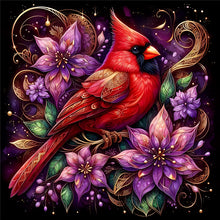 Load image into Gallery viewer, Diamond Painting - Full Round - cardinal (40*40CM)
