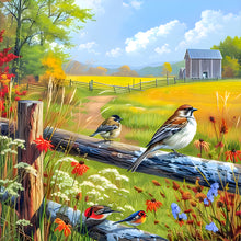 Load image into Gallery viewer, Diamond Painting - Full Round - village scenery (30*30CM)
