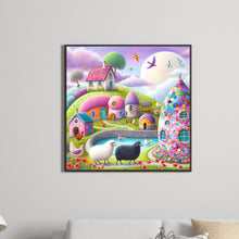Load image into Gallery viewer, Diamond Painting - Full Round - abstract house (40*40CM)

