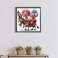 Load image into Gallery viewer, Diamond Painting - Full Round - Funny grandma (40*40CM)
