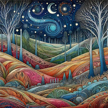 Load image into Gallery viewer, Diamond Painting - Full Round - color woods (30*30CM)
