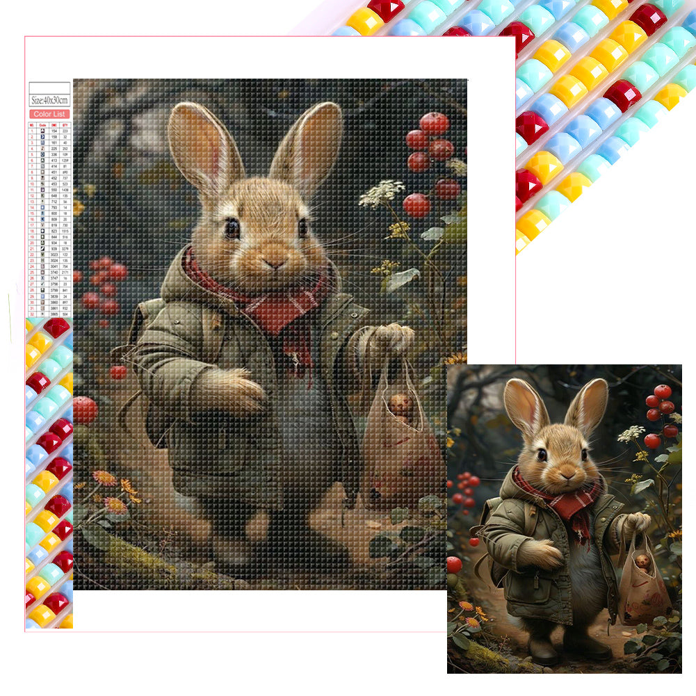 Diamond Painting - Full Square - peter rabbit (30*40CM)