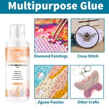Load image into Gallery viewer, 240ml Diamond Painting Sealer Diamond Art Sealer Puzzle Glue for DIY Puzzles
