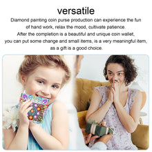 Load image into Gallery viewer, PU Partial Special Shaped Mandala 5D DIY Diamond Painting Wallet Gifts for Women
