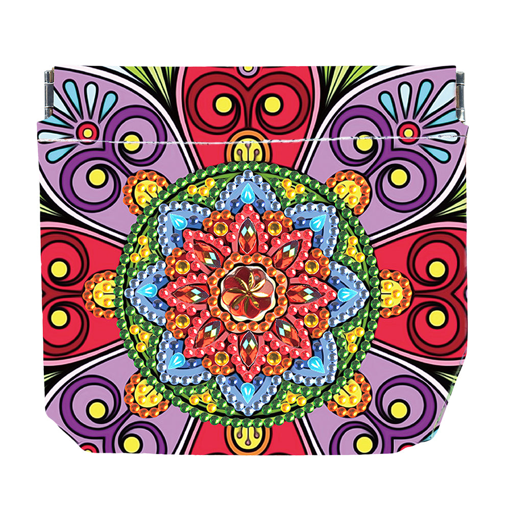 PU Partial Special Shaped Mandala 5D DIY Diamond Painting Wallet Gifts for Women