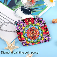 Load image into Gallery viewer, PU Partial Special Shaped Mandala 5D DIY Diamond Painting Wallet Gifts for Women
