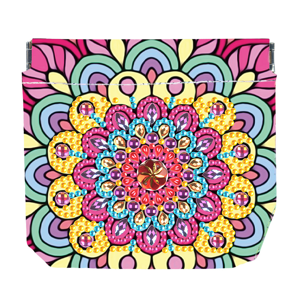 PU Partial Special Shaped Mandala 5D DIY Diamond Painting Wallet Gifts for Women