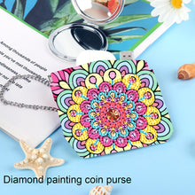 Load image into Gallery viewer, PU Partial Special Shaped Mandala 5D DIY Diamond Painting Wallet Gifts for Women
