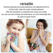Load image into Gallery viewer, PU Partial Special Shaped Mandala 5D DIY Diamond Painting Wallet Gifts for Women
