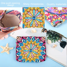 Load image into Gallery viewer, PU Partial Special Shaped Mandala 5D DIY Diamond Painting Wallet Gifts for Women
