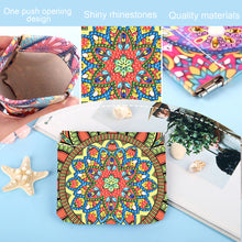 Load image into Gallery viewer, PU Partial Special Shaped Mandala 5D DIY Diamond Painting Wallet Gifts for Women
