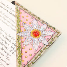 Load image into Gallery viewer, 4Pcs Mandala Diamonds Painting Corner Bookmarks DIY Flower Bookmarks Kit
