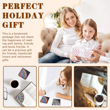 Load image into Gallery viewer, 4Pcs Mandala Diamonds Painting Corner Bookmarks DIY Flower Bookmarks Kit
