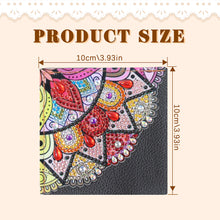 Load image into Gallery viewer, 4Pcs Mandala Diamonds Painting Corner Bookmarks DIY Flower Bookmarks Kit
