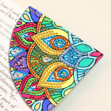 Load image into Gallery viewer, 4Pcs Mandala Diamonds Painting Corner Bookmarks DIY Flower Bookmarks Kit
