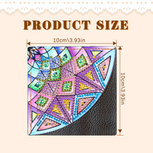Load image into Gallery viewer, 4Pcs Mandala Diamonds Painting Corner Bookmarks DIY Flower Bookmarks Kit
