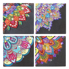 Load image into Gallery viewer, 4Pcs Mandala Diamonds Painting Corner Bookmarks DIY Flower Bookmarks Kit

