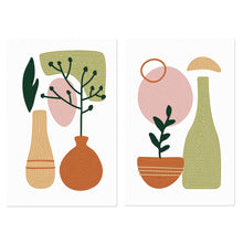 Load image into Gallery viewer, 2Pcs Artistic Pattern Diamond Painting Placemat DIY Art Placemat for Table Decor
