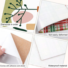 Load image into Gallery viewer, 2Pcs Artistic Pattern Diamond Painting Placemat DIY Art Placemat for Table Decor
