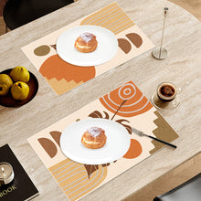 Load image into Gallery viewer, 2Pcs Artistic Pattern Diamond Painting Placemat DIY Art Placemat for Table Decor
